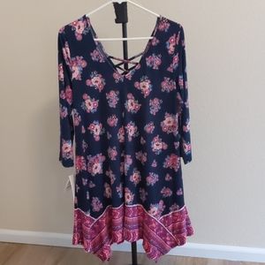 Flattering Floral Dress